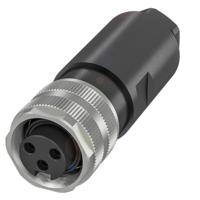 BALLUFF BCC0AT9 Sensor/actuator connector, niet geassembleerd Aantal polen (sensoren): 3 1 stuk(s) - thumbnail