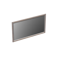 Spiegel Forzalaqua Gela 140x2x80 Cm Eiken Silver Grey - thumbnail