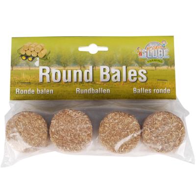 Kids Globe ronde balen 4stuks 1:32 - thumbnail
