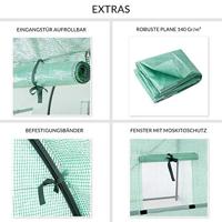 Gardebruk folie kweekkas 350x200x200cm - thumbnail