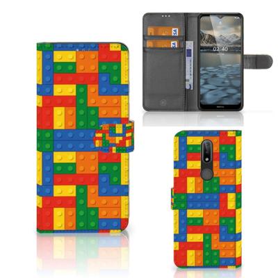 Nokia 2.4 | Telefoon Hoesje | Blokken Nokia 2.4 | Telefoon Hoesje | Blokken
