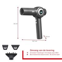 Solis 3804 Haardroger Grijs - thumbnail