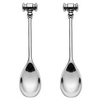 Alessi Dressed Lepel met eiopener 12 cm, per 2 - thumbnail