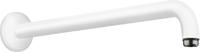 Hansgrohe douche-arm 389 mm, mat wit - thumbnail