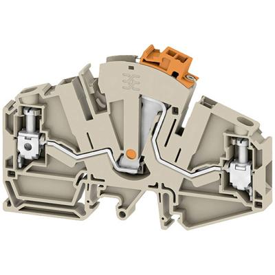 Weidmüller 2710090000 Testscheidingsserieklem Schroeven Beige 50 stuk(s)