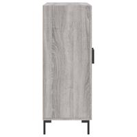Dressoir 69,5x34x90 cm bewerkt hout grijs sonoma eikenkleurig - thumbnail
