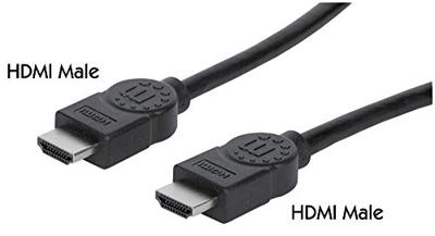 Manhattan 323215-CG HDMI-kabel HDMI Aansluitkabel HDMI-A-stekker, HDMI-A-stekker 2.00 m Zwart 4K UHD, Audio Return Channel (ARC)