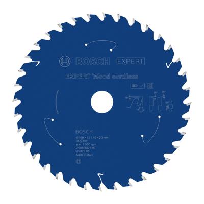 Bosch Accessoires EXPERT Wood cordless Cirkelzaagblad | 160 x 1,5/1 x 20 mm | T36 - 2608902146