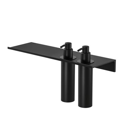 Planchet met Dispenser Multi Geesa Leev 40 cm 200 ml Zwart Geesa