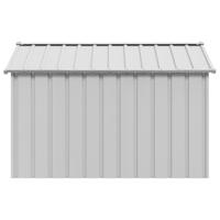 Hondenhok met dak 113x153x101 cm gegalvaniseerd staal - thumbnail