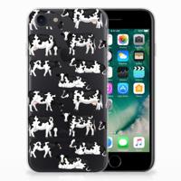 iPhone SE 2022 | SE 2020 | 8 | 7 | TPU Hoesje | Koetjes - thumbnail