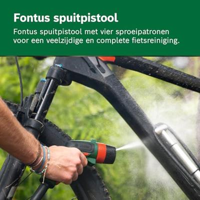 GRS BOSCH FONTUS DRUKREINIGER BIKE KIT 18V M/ACCU - thumbnail