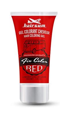 Hairgum Fix Color Hair Coloring Gel Red 30ml