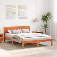 Bedframe Bruin 140 x 200 cm Massief grenenhout - thumbnail