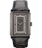 Horlogeband Fossil FS4771 Leder Grijs 26mm - thumbnail