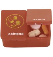 Able2 pillendoos 1 dag 2 vaks Rood - thumbnail