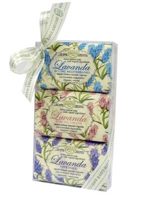 Nesti Dante geschenkset zeep lavanda 3x150gr.
