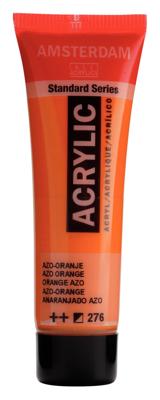 Royal Talens Amsterdam Standard Series Acrylverf Tube 20 ml - Azo-Oranje 276