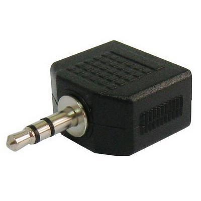 3.5mm Stereo Jack hoofdtelefoon Splitter Adapter