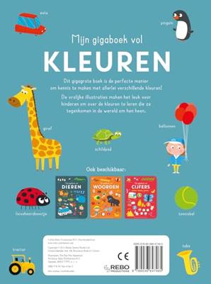 Rebo Publishers Mijn gigaboek vol kleuren