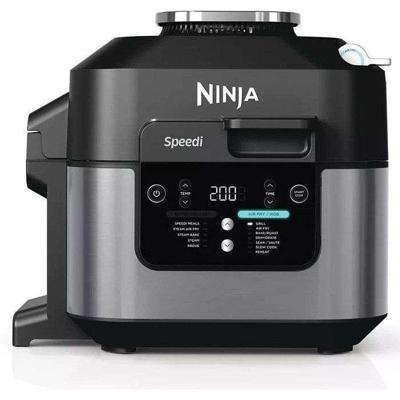 NINJA Multicooker - Speedi Rapid Cooker ON500EU - Inhoud 5,7 liter - Zilver/Zwart - 1760W