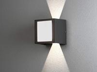 Konstsmide Cremona 7946-370 LED-buitenlamp (wand) Energielabel: G (A - G) 9 W Antraciet - thumbnail