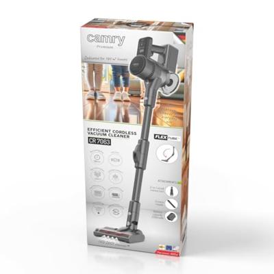 Camry CR 7063 Steelstofzuiger - PRO LED Zwart