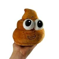 Poo Knuffel Pluche Poep, 18cm - thumbnail