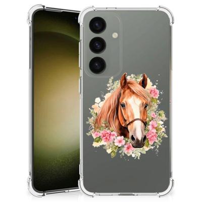 Case Anti-shock voor Samsung Galaxy S24 Paard Case Anti-shock voor Samsung Galaxy S24 Paard