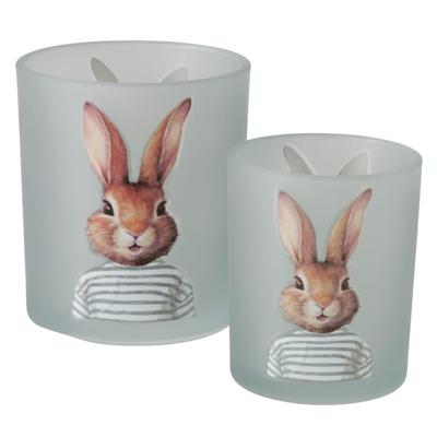 Boltze Home windlicht haas 2-delig