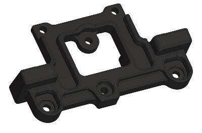 Arm Holder - Steering Deck - Composite - 1 pc