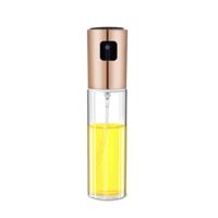 Keuken glas olijfolie spray fles azijn olie sproeier kruiden fles (Rose goud) - thumbnail