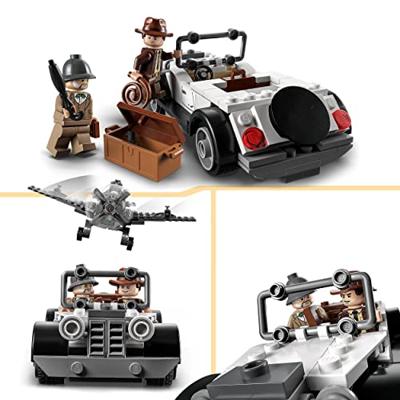 Lego Indiana Jones 77012 Gevechtsvliegtuig Achtervolging