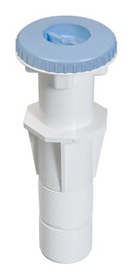 Aquareva Stofzuigeraansluiting + muurdoorvoer - Lichtblauw Aquareva Stofzuigeraansluiting + muurdoorvoer - Lichtblauw