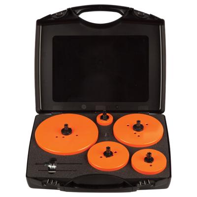 Mandrex Ventilatie set SuperXcut TCT 108mm tot 210mm zesk.8.5 en SDS+, 9-delig