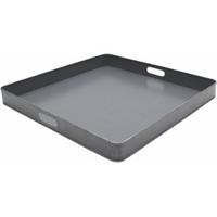 LABEL51 Dienblad, Metaal, 60 x 60 x 6cm, kleur Grijs - thumbnail