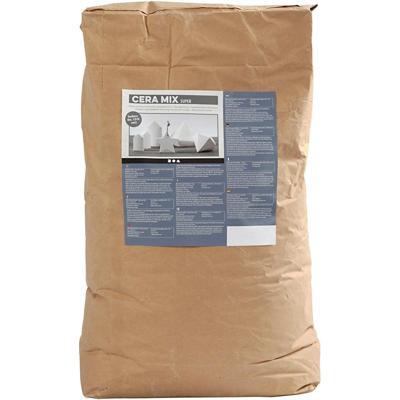 Creativ Company Cera-mix super gipsgietmix, wit, 25 kg/ 1 doos