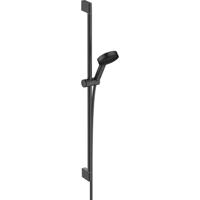 Doucheset HansGrohe Pulsify Select S 3 Jets Relaxation Met Glijstang 90 cm Mat Zwart - thumbnail