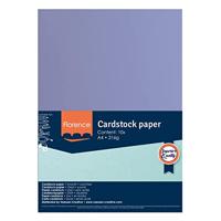 Florence • cardstock papier 216g glad a4 steel 10x - thumbnail
