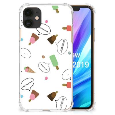 Apple iPhone 11 Beschermhoes IJsjes Apple iPhone 11 Beschermhoes IJsjes
