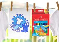 Faber Castell FC-554201 Viltstift 12 Stuks Uitwasbaar Karton Etui - thumbnail