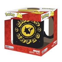 Pokemon Mug - Black Icon Pikachu - thumbnail