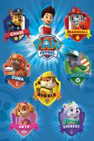 Poster Paw Patrol - Crests 61x91,5cm - thumbnail