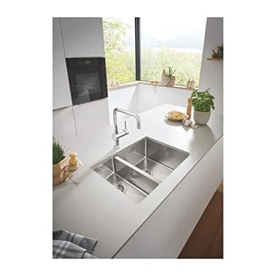 GROHE Minta Keukenkraan - hoog - draaibare u uitloop - chroom 32488000 - thumbnail