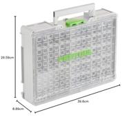 Festool Accessoires SYS3 ORG M 89 Systainer organizer | inclusief 22 inlegbakjes - 204853 - thumbnail