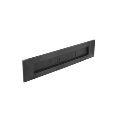 Intersteel BrievenbusPosta recht geveerd zwart - 0023.400022