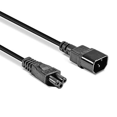 LINDY Stroom Aansluitkabel [1x Apparaatstekker, male C14 - 1x Apparaatbus C5] 1.00 m Zwart