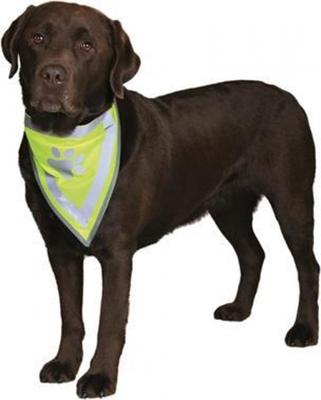 TRIXIE REFLECTERENDE BANDANA GEEL S-M 29-42 CM TRIXIE REFLECTERENDE BANDANA GEEL S-M 29-42 CM