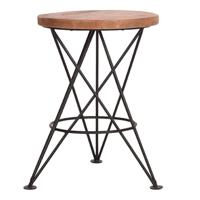 LABEL51 Kruk Paris - Zwart - Mangohout - thumbnail