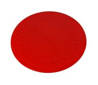 Tenura Anti-slip onderzetter rood rond 19 cm - thumbnail